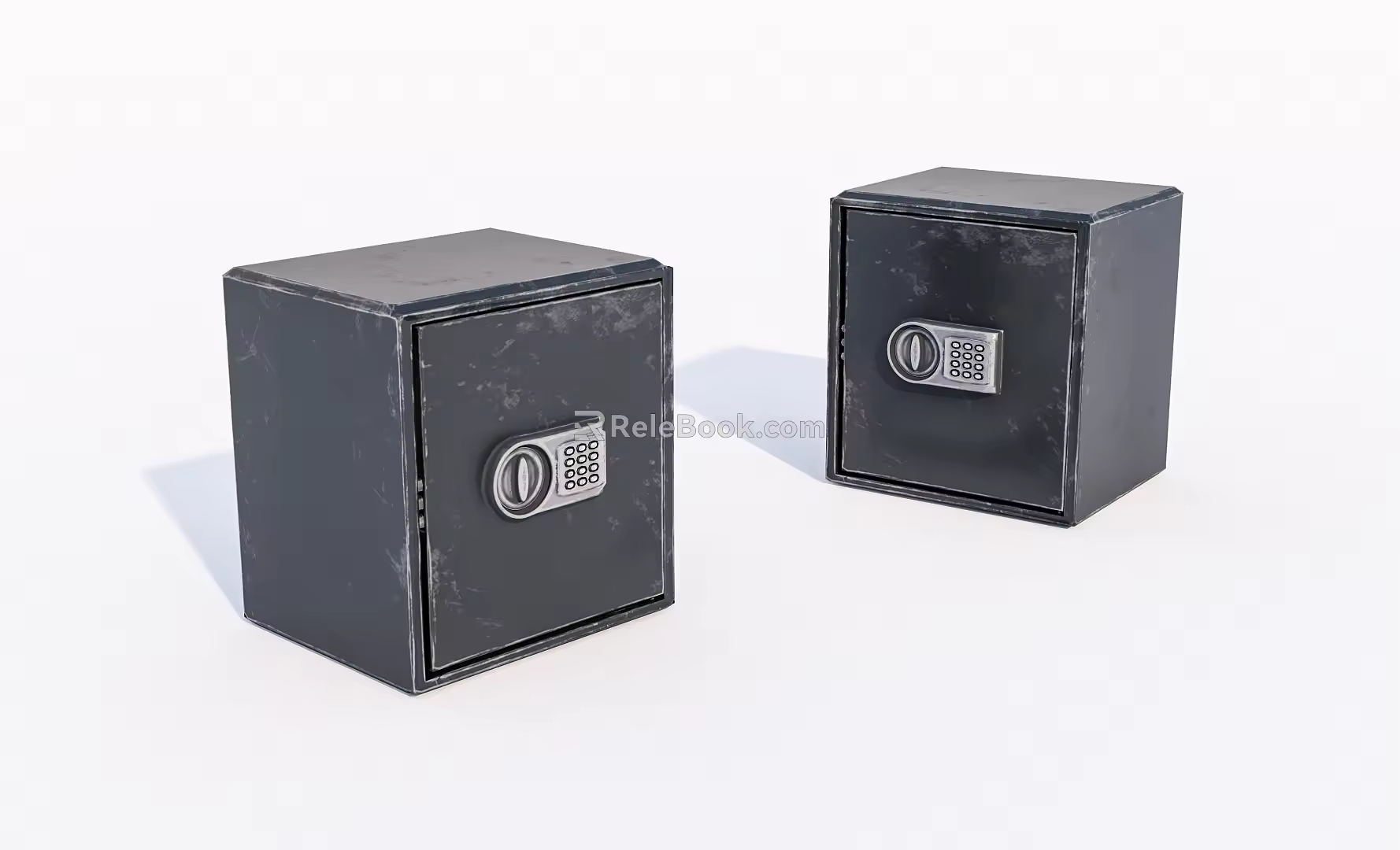 Old password box 3d model