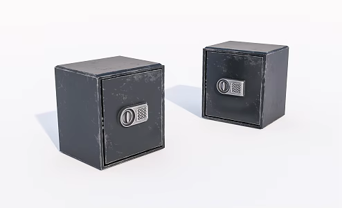 Old password box 3d model