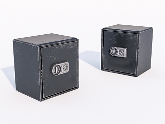 Old password box 3d model