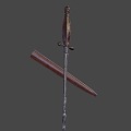 Age Antique bayonet 3d model