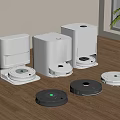 Sweeping Robot Intelligent Sweeper Sweeping and Mowing All-in-One Machine Sweeping and Mowing Robot 3d model