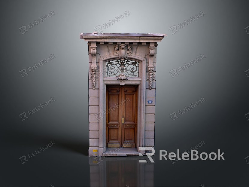 Ancient Building Door Ancient Building Door Chinese Style Door Antique Door Classical Door Chinese Style Door Chinese Style Entrance Traditional Door model