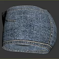 Denim Shorts Design With Classic Pockets And Stitching Details For Casual Wear