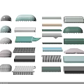 Different Types Of Awnings In Various Styles Colors And Materials For Home Or Commercial Use