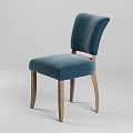 Dining Chairs In Various Colors And Styles For Home Interior 3d model