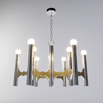 Modern Chandelier Simple Chandelier 3d model