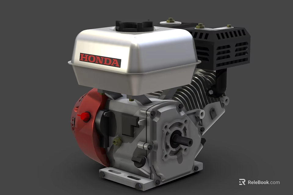 Agricultural Equipment With Honda Powerful Engine For Efficient Reliable Operation 3d model 