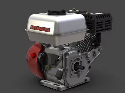 Agricultural Equipment With Honda Powerful Engine For Efficient Reliable Operation 3d model