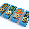 Colorful Yogurt Roll Packages Featuring Assorted Flavors And Attractive Design Elements