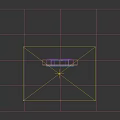 3D Model Of Modern Metallic Geometric Structure With Symmetrical Hexagonal Grooves And Precision Design
