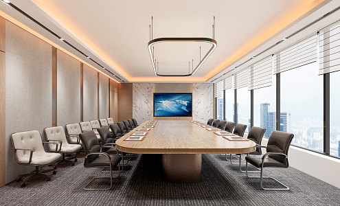 Modern Conference Room Large Conference Room 3d model