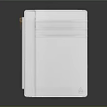 Modern Wallet 3d model