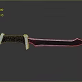 Modern Tactical Knife With Metallic Blade Black Textured Handle And Shiny Reflection