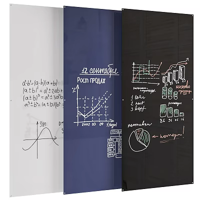 Modern Blackboard 3d model