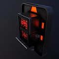 Modern Science Fiction Computer Modern Science Fiction Computer Future Technology Electrical Appliance Intelligence 3d model