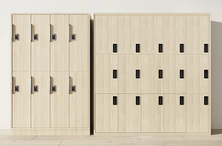 Storage Cabinet Wardrobe Electronic Cabinet Smart Cabinet Locker 3d model