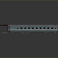 industrial LOFT train vintage train steam train train carriage locomotive head 3d model