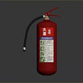 Red Powder Fire Extinguisher Essential Safety Tool For Home Use