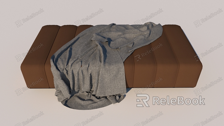 Simple Sofa Pedal Cushion model