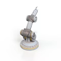 Industrial Robotic Arm With Multi Joint Structure And Sturdy Base Automation Equipment