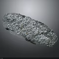 Natural Rough Surface Stone With Gray White Texture And Irregular Shape