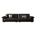 Double sofa 3d model