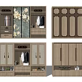 Various Modern Wooden Wardrobe Designs With Storage Drawers Hanging Areas And Shelves