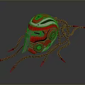 Sci-Fi Helmet Alien Helmet High Tech Helmet Game Helmet 3d model
