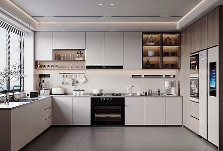 Modern Kitchen 3d model