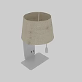 Modern Wall Lights With White Base Curved Arm Fabric Shade And Warm Glow