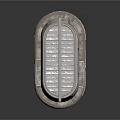 Heavy Duty Industrial Equipment Featuring Grid Panel And Textured Metallic Casing