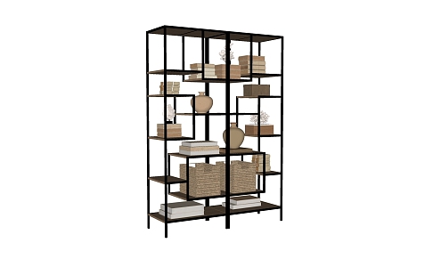 Shelf Bookshelf 3d model