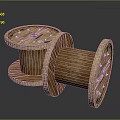 Wooden Cable Reels With Sturdy Design For Electrical And Electronic Wiring