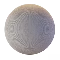 Textured Sphere With Gradient Color And Detailed Surface