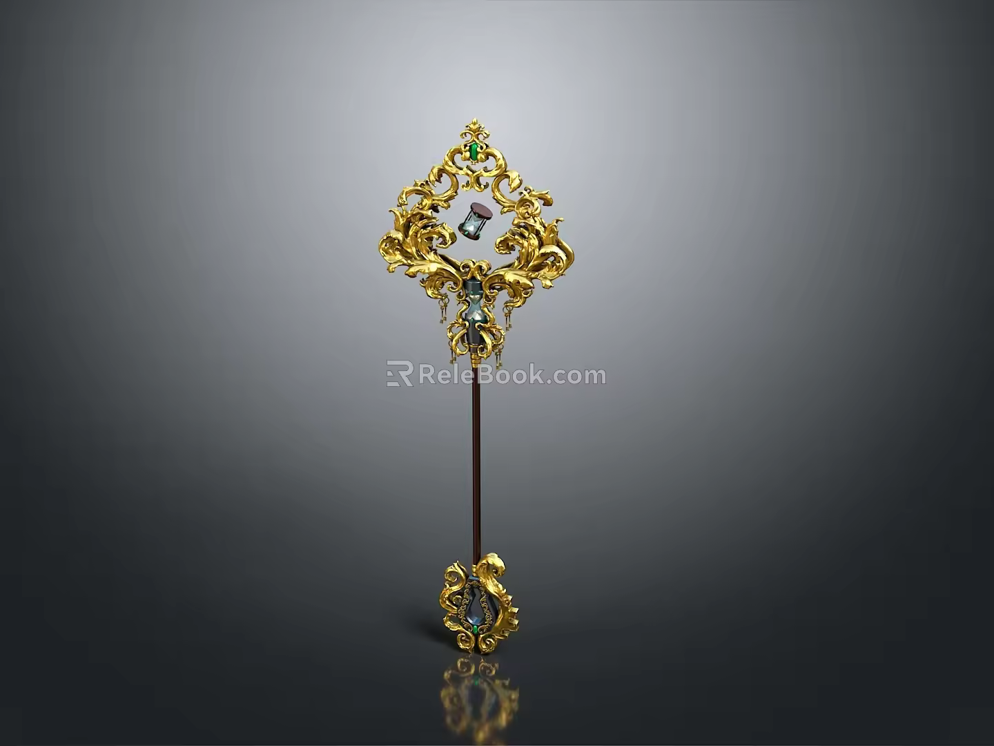 Scepter Ancient Scepter Cane Ancient Scepter Magic Scepter Metal Scepter Classical Scepter Magic Scepter 3d model