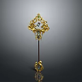 Scepter Ancient Scepter Cane Ancient Scepter Magic Scepter Metal Scepter Classical Scepter Magic Scepter 3d model