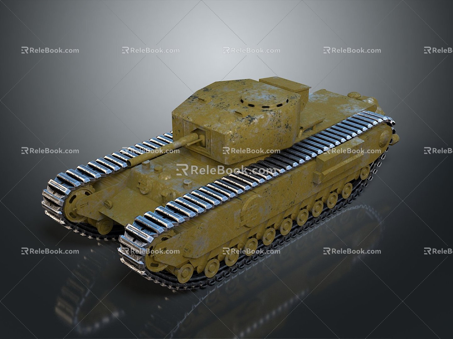 Light Tank Light Armored Tank Modern Tank World War II Tank World War I Tank Heavy Tank 3d model