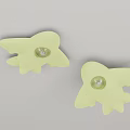 Modern Ceiling Lamp Children Ceiling Lamp Bedroom Ceiling Lamp Cream Wind Ceiling Lamp 3d model