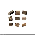 Wooden Storage Baskets Various Vintage Styles for Home Decor and Organization