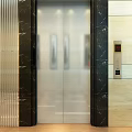 Modern Elevator 3d model