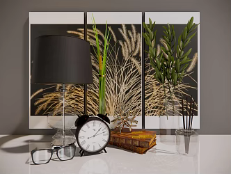 Modern Ornaments Combination Simple Ornaments Combination 3d model