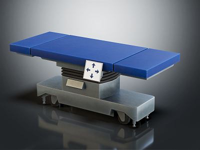 Modern Operating Bed Medical Bed 3d model