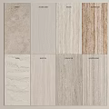 Various Wall Panel Designs With Natural Wood Stone Textures For Home Decor 3d model