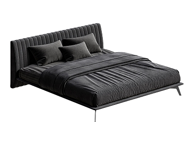 Bed K115 delavega Double Bedding Bed Classic Bed Iron Frame Bed Modern Bed 3d model