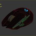 Professional Wireless Gaming Mouse with Ergonomic Design RGB Lighting and High Precision Sensor