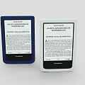 Pandabook E Readers Blue And White Models With Digital Book Display Screens