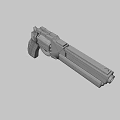 PATRIOT XRB1 Sleek Futuristic Handgun with Black Red Design Detailed Grip and Tech Inspired Features