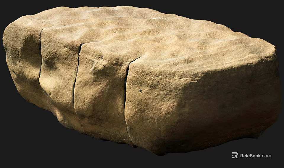 Natural Stone And Wood Materials Featuring Rustic Textured Surfaces For Interior Design Projects 3d model