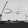 Quiet Table Lamp Lantern 3d model