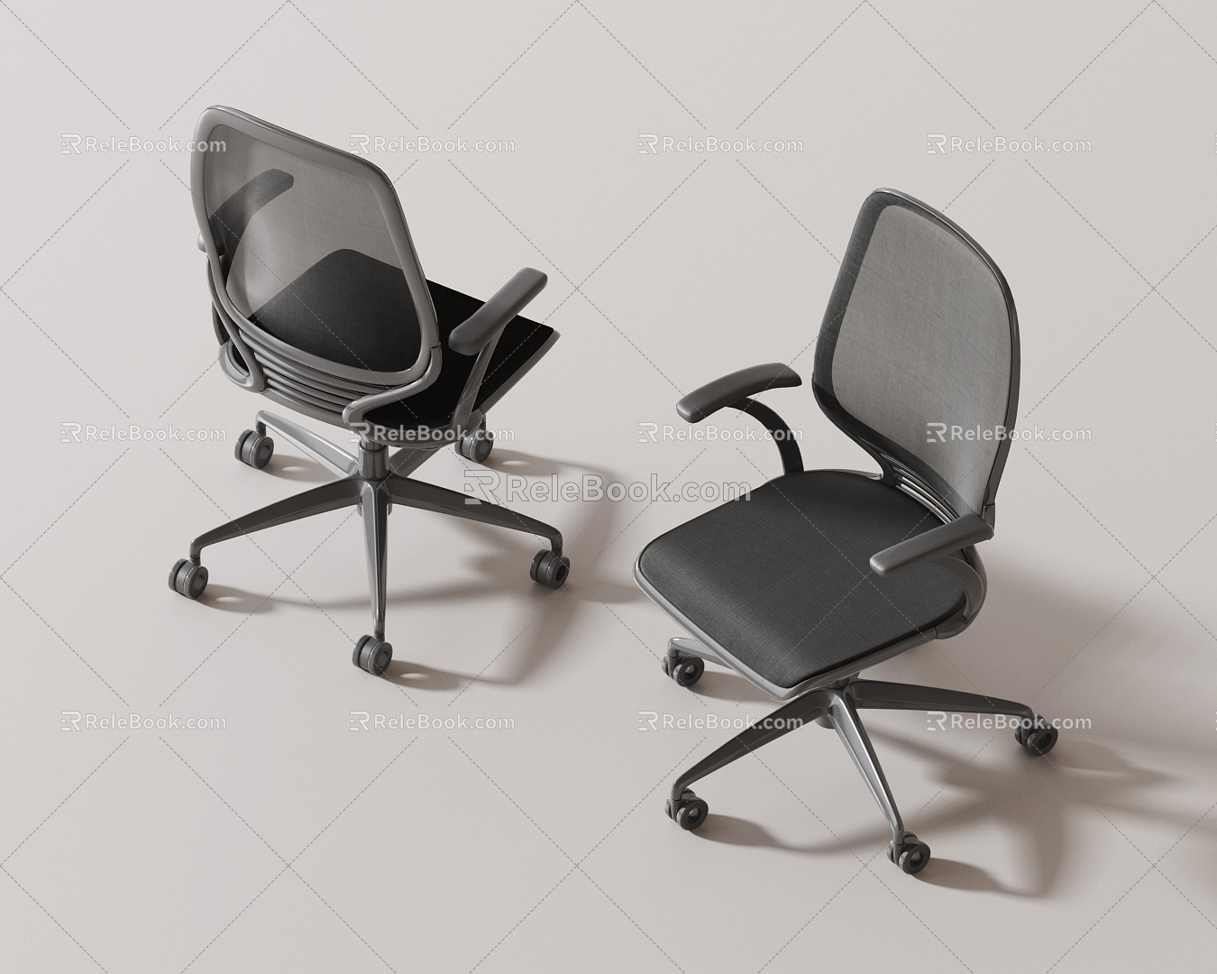 Modern office chair 3d model